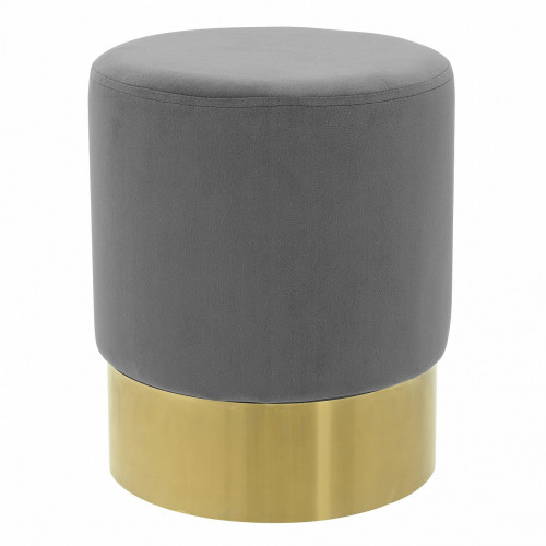 пуф gold puty серый с золотым в Нижневартовске