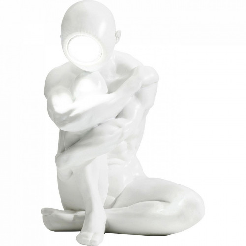 лампа настольная thinking man белая в Нижневартовске