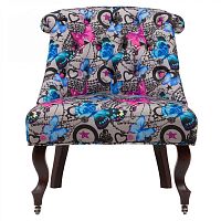 кресло мягкое amelie french country chair бабочки в Нижневартовске