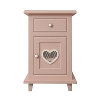 тумба прикроватная adelina в розовом цвете в Нижневартовске