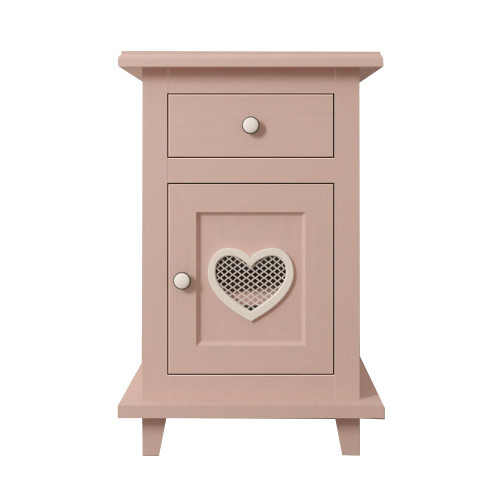 тумба прикроватная adelina в розовом цвете в Нижневартовске