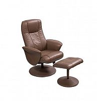 кресло conte коричневое в Нижневартовске