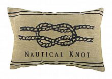 подушка с морским узлом nautical knot natural в Нижневартовске