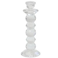 подсвечник хрустальный фигурный на толстой ножке, 21,5 см в Нижневартовске