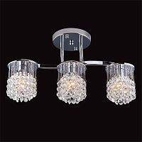 потолочная люстра eurosvet 3222/3 хром strotskis в Нижневартовске