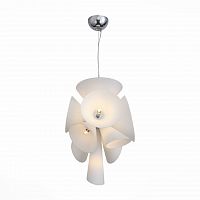 люстра дизайнерская unafraid хром белая в Нижневартовске