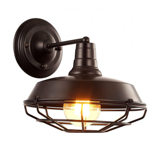 бра arte lamp ferrico a9183ap-1bk в Нижневартовске