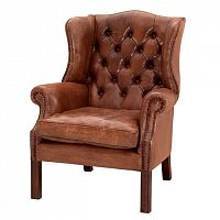 кресло bradley от eichholtz светло-коричневый в Нижневартовске