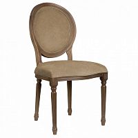 стул с овальной спинкой медальон бежевый микровелюр в Нижневартовске