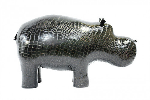 банкетка пуф бегемот черный в Нижневартовске