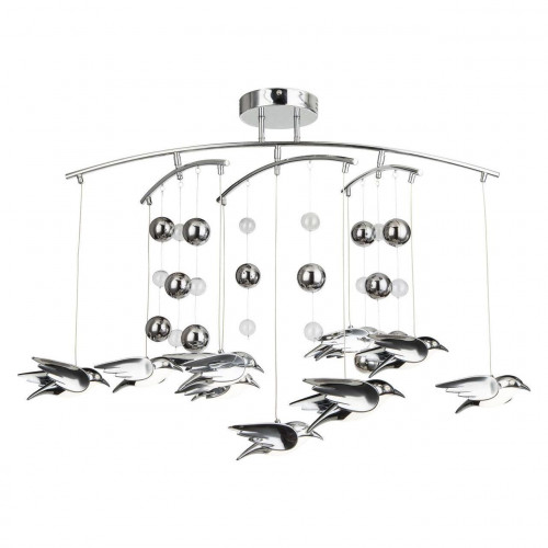 подвесная светодиодная люстра globo bird 56670-9d в Нижневартовске