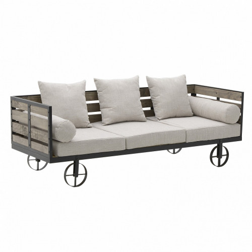 диван koleso прямой коричневый в Нижневартовске