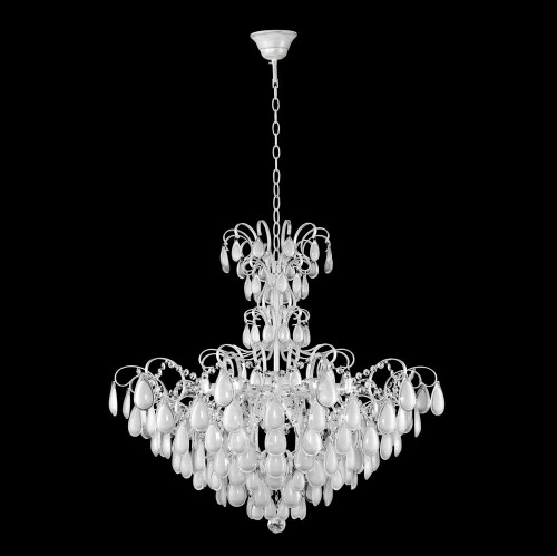 подвесная люстра crystal lux sevilia sp9 silver в Нижневартовске
