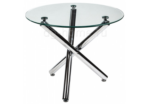 стол стеклянный kira хром в Нижневартовске