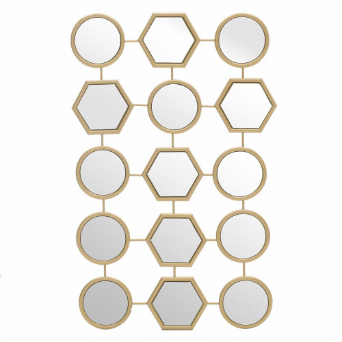 зеркало настенное декоративное золотое poligons в Нижневартовске