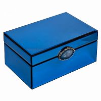 шкатулка синяя 26*9,5*17 см в Нижневартовске