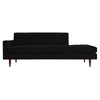 диван bantam studio sofa прямой черный в Нижневартовске