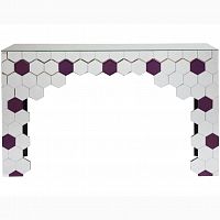 консоль obrero зеркальная, фиолетовая в Нижневартовске