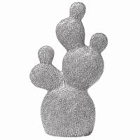 статуэтка кактус цвет серебро 15.2*6.3*29см в Нижневартовске