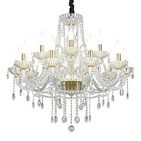 подвесная люстра omnilux bonaita oml-70103-15 золото в Нижневартовске