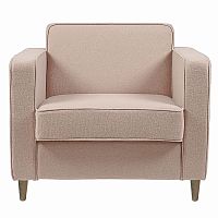 кресло george микровелюр молочное в Нижневартовске