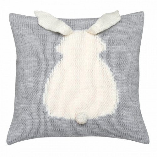 подушка зайка св.серый меланж+суровый в Нижневартовске