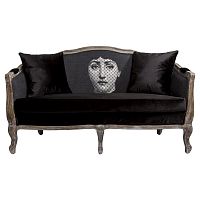 диван «вуаль» fornasetti прямой черный в Нижневартовске