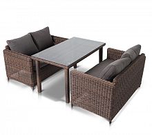 макиато дабл, обеденная группа на 4 персоны коричневый в Нижневартовске