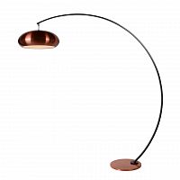 торшер дизайнерский lucide vengo black bronze в Нижневартовске