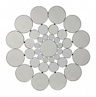 зеркало настенное круглое в виде цветка диаметр 79 см almahara в Нижневартовске