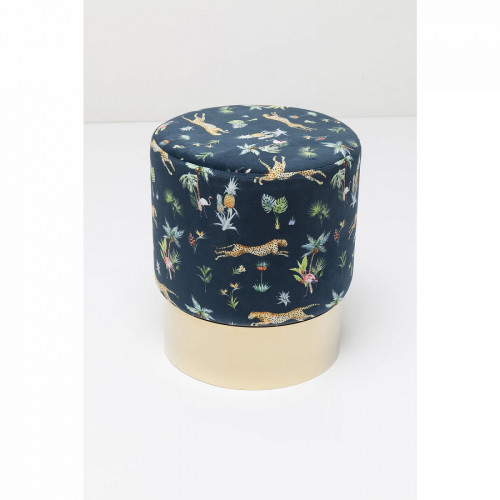 пуф cherry синий с рисунком в Нижневартовске