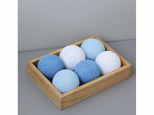 тайская гирлянда thai бело-сине-голубая, питание от сети в Нижневартовске