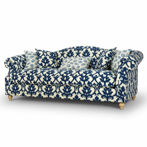 диван betty прямой синий в Нижневартовске