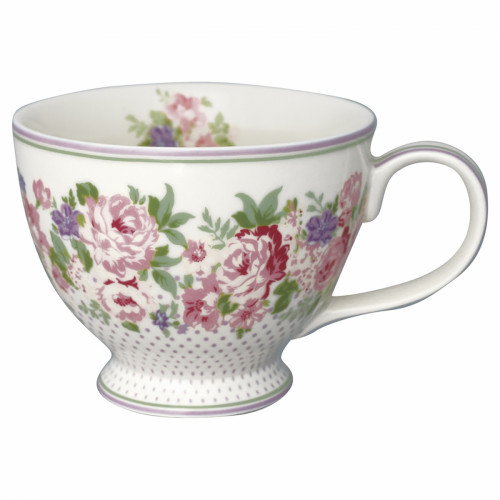 чайная чашка rose white в Нижневартовске