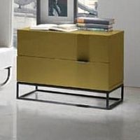 прикроватная тумбочка estetico желтая от angel cerda в Нижневартовске