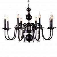 подвесная люстра newport 32208/c black черная в Нижневартовске