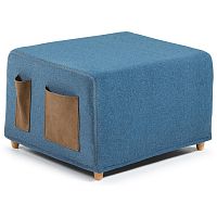 verso пуф кровать тёмно-синий в Нижневартовске