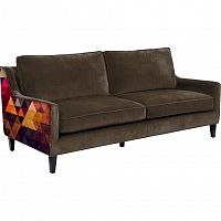 диван triangle прямой коричневый в Нижневартовске