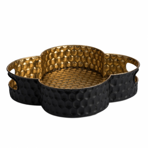 поднос клевер маленький чёрный в Нижневартовске