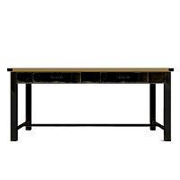 стол «industrial» обеденный на ножках черный в Нижневартовске