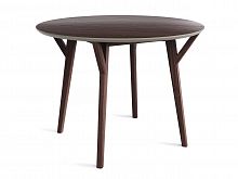 стол circle темный дуб, оливковый в Нижневартовске