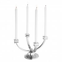 канделябр серебряный на 4 свечи bonnet от eichholtz, 32,5 см в Нижневартовске