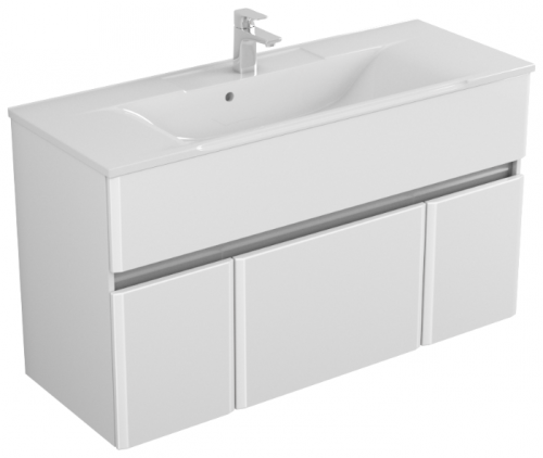 тумба adel 120 veneciana белый под умывальник elen 120 в Нижневартовске