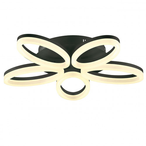 потолочная светодиодная люстра horoz черная 019-005-0040 в Нижневартовске