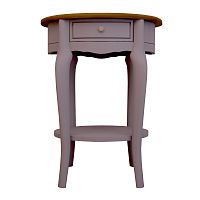 столик овальный leontina lavanda лавандовый в Нижневартовске