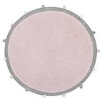 ковер с помпонами розовый в Нижневартовске