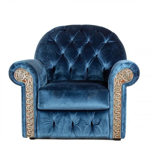 кресло tesoro синее в Нижневартовске