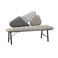 банкетка greisi серая в Нижневартовске