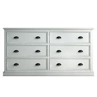 комод palermo с шестью ящиками белый в Нижневартовске