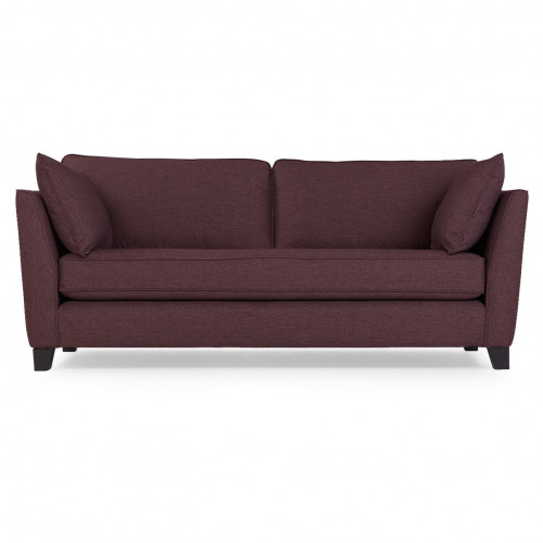 диван wolsly трехместный прямой темно-красный в Нижневартовске